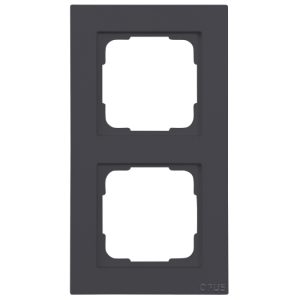 OPUS 55 Kubus afdekraam antraciet 2-voudig