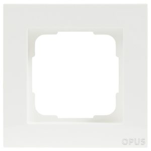 OPUS 55 Kubus afdekraam polarwit 1-voudig