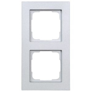 OPUS 55 Kubus afdekraam aluminium-zilver 2-voudig