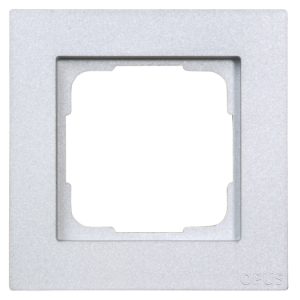 OPUS 55 Kubus afdekraam aluminium-zilver 1-voudig